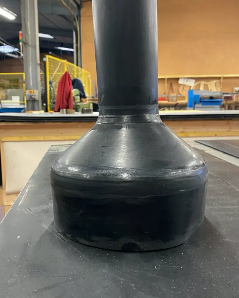 Réalisation de manchette et manchon par le Joint Nantais, fabricant de joints sur-mesure à Nantes